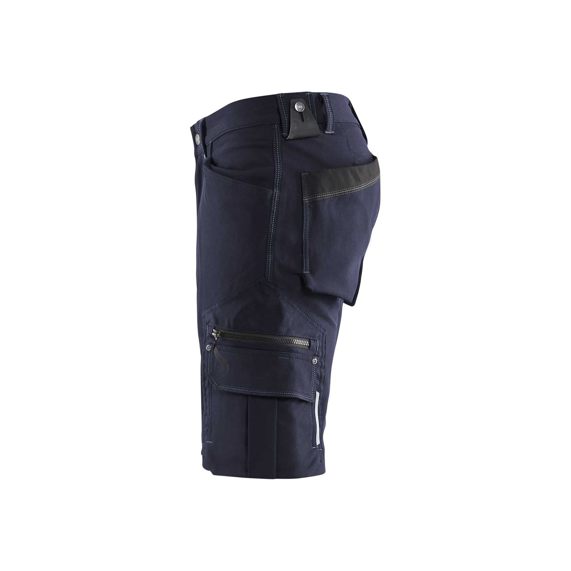 BLAKLADER 19871644 | Craftsman shorts in 4 way stretch X1900 Work Shorts Men - Water Repellent